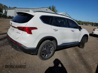 2023 Hyundai Santa Fe Hybrid Luxury with VIN KM8S5DA16PU083439, listed as a Copart auction lot 73414204 with 54,606 mi miles and Clean Title. Bid and sale history available at carsss.com. Image 3.