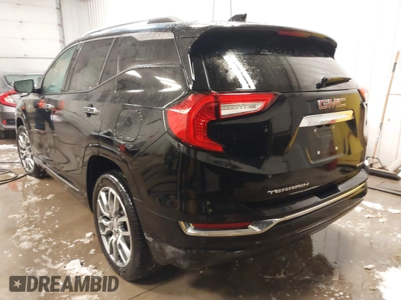 2024 GMC Terrain Denali with VIN 3GKALXEG4RL372651, listed as a IAAI auction lot 41614542 with 14,084 mi miles. Bid and sale history available at carsss.com. Image 3.