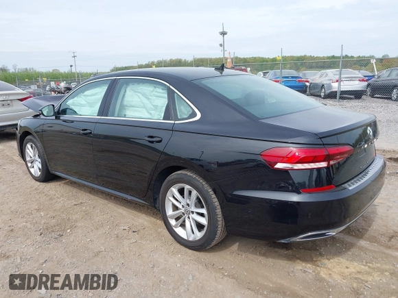 2020 Volkswagen Passat 2.0T SE with VIN 1VWWA7A30LC013193, listed as a IAAI auction lot 42127722 with 55,963 mi miles. Bid and sale history available at carsss.com. Image 3.