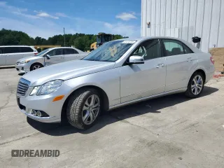 2011 Mercedes-Benz E 350 Luxury with VIN WDDHF8HB1BA501469, listed as a Copart auction lot 57015705 with 129,697 mi miles and Salvage title. Bid and sale history available at DreamBid. Image 1.