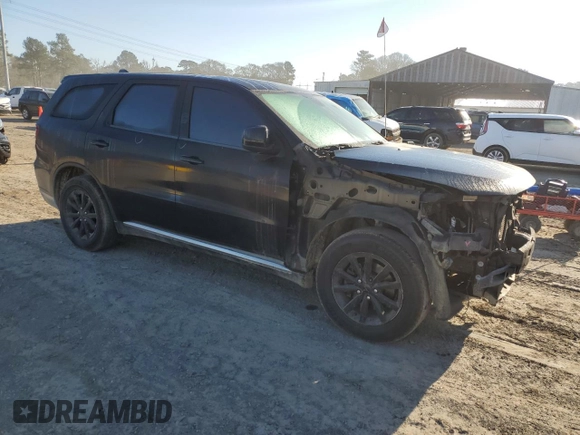2017 Dodge Durango SXT with VIN 1C4RDHAG9HC859684, listed as a Copart auction lot 48211525 with 185,976 mi miles and Salvage title. Bid and sale history available at DreamBid. Image 4.