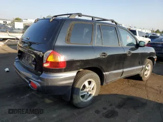 2002 Hyundai Santa Fe GLS with VIN KM8SC73D62U175237, listed as a Copart auction lot 63607054 with 129,087 mi miles and Salvage Title. Bid and sale history available at carsss.com. Image 3.