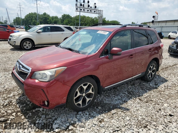 2015 Subaru Forester XT Touring with VIN JF2SJGUC5FH417029, listed as a Copart auction lot 62872895 with 128,777 mi miles and Clean title. Bid and sale history available at DreamBid. Image 1.