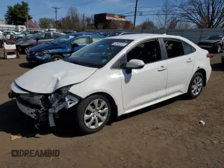 2021 Toyota Corolla LE with VIN JTDEPMAE3MJ149294, listed as a Copart auction lot 53946545 with 54,138 mi miles and Salvage Title. Bid and sale history available at carsss.com. Image 1.