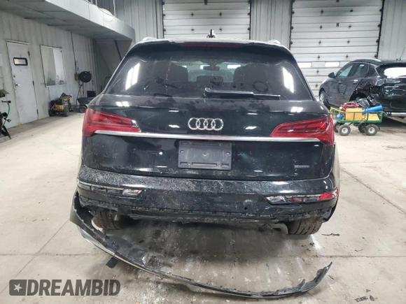 2023 Audi Q5 S line Prestige with VIN WA1FAAFY2P2061904, listed as a Copart auction lot 41449045 with Not provided miles and Non repairable. Bid and sale history available at DreamBid. Image 6.