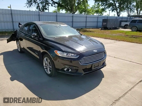 2016 Ford Fusion Titanium with VIN 3FA6P0SU4GR405106, listed as a Copart auction lot 54958025 with 90,230 mi miles and Salvage title. Bid and sale history available at DreamBid. Image 14.