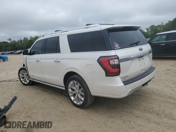2019 Ford Expedition Max Platinum with VIN 1FMJK1MTXKEA84516, listed as a Copart auction lot 51281815 with 73,377 mi miles and Salvage title. Bid and sale history available at DreamBid. Image 2.
