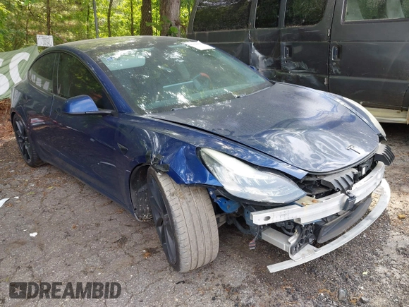 2018 Tesla Model 3 Long Range Battery with VIN 5YJ3E1EA2JF040914, listed as a IAAI auction lot 42120091 with 138,130 mi miles and . Bid and sale history available at DreamBid. Image 1.