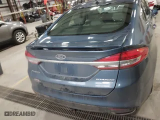 2018 Ford Fusion Titanium with VIN 3FA6P0D97JR271966, listed as a IAAI auction lot 41722535 with 118,304 mi miles. Bid and sale history available at carsss.com. Image 16.