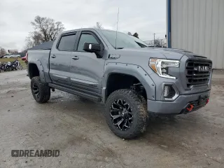 2022 GMC Sierra 1500 Limited AT4 with VIN 1GTP9EEL7NZ159251, listed as a Copart auction lot 84288944 with 17,409 mi miles and Salvage Title. Bid and sale history available at carsss.com. Image 4.