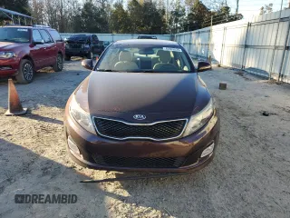 2015 Kia Optima LX with VIN 5XXGM4A71FG489988, listed as a Copart auction lot 45502635 with 140,264 mi miles and Salvage title. Bid and sale history available at DreamBid. Image 5.