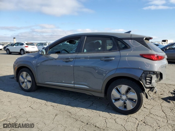 2020 Hyundai Kona Electric Ultimate with VIN KM8K53AG3LU064839, listed as a Copart auction lot 63322134 with 57,534 mi miles and Salvage Title. Bid and sale history available at carsss.com. Image 2.