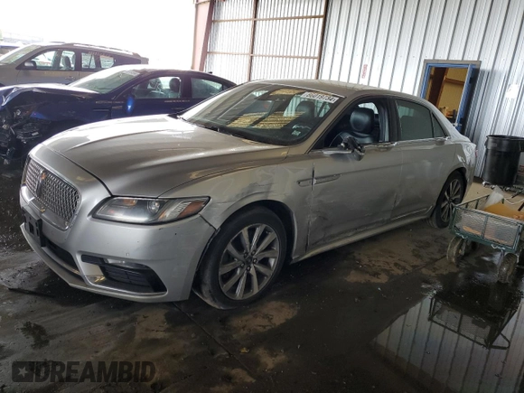 2018 Lincoln Continental Livery z VIN 1LN6L9HK3J5603553, wystawiony jako Copart lot #86019734 z przebiegiem 43 235 mil mil oraz Szkoda całkowita • Salvage title. Historia ofert i sprzedaży dostępna na DreamBid. Obrazek 1.