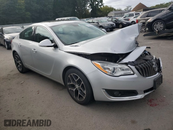 2017 Buick Regal Sport Touring with VIN 2G4GL5EX7H9154016, listed as a Copart auction lot 72416134 with 110,659 mi miles and Salvage Title. Bid and sale history available at DreamBid. Image 4.