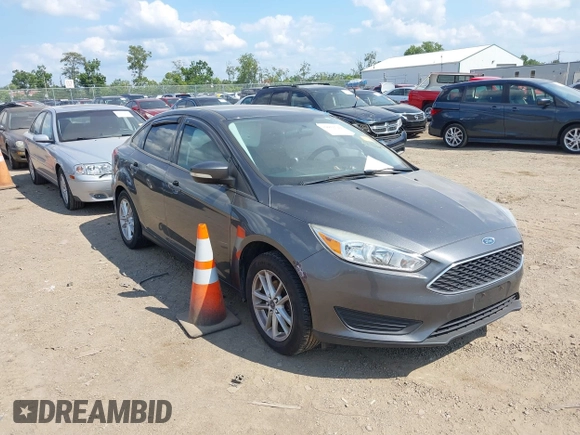 2016 Ford Focus SE with VIN 1FADP3F23GL392347, listed as a IAAI auction lot 39951722 with 143,679 mi miles. Bid and sale history available at carsss.com. Image 1.