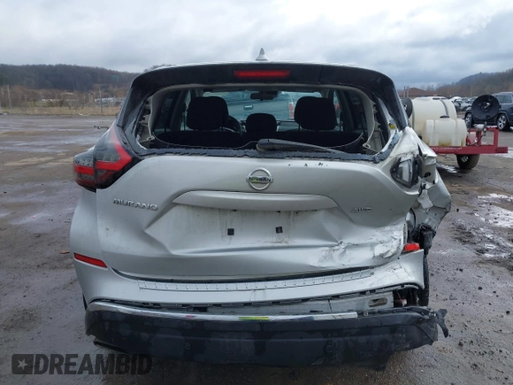 2020 Nissan Murano S with VIN 5N1AZ2AS1LN174832, listed as a IAAI auction lot 41786842 with 82,732 mi miles and . Bid and sale history available at DreamBid. Image 6.