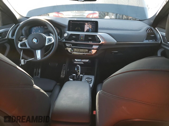 2020 BMW X4 M40i with VIN 5UX2V5C01L9B33905, listed as a Copart auction lot 40108583 with 26,196 mi miles. Bid and sale history available at carsss.com. Image 8.