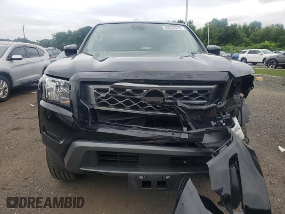 2024 Nissan Frontier SV with VIN 1N6ED1EK7RN614857, listed as a Copart auction lot 59234425 with 23,188 mi miles and Salvage title. Bid and sale history available at DreamBid. Image 5.
