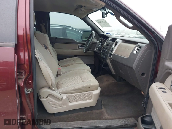 2009 Ford F-150 XL with VIN 1FTPW12V79KC62854, listed as a IAAI auction lot 41513528 with 252,813 mi miles. Bid and sale history available at carsss.com. Image 5.