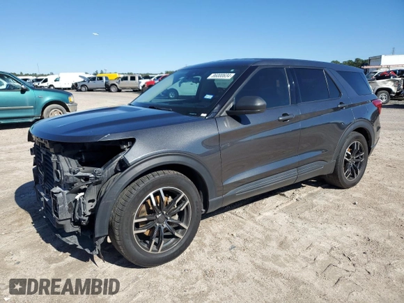 2020 Ford Explorer with VIN 1FMSK7BH0LGB73457, listed as a Copart auction lot 86000634 with 175,343 mi miles and Salvage Title. Bid and sale history available at carsss.com. Image 1.