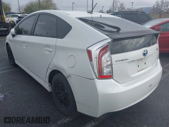 2015 Toyota Prius Four with VIN JTDKN3DU1F0427110, listed as a IAAI auction lot 41666164 with 110,782 mi miles. Bid and sale history available at carsss.com. Image 3.