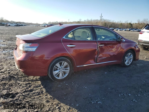 2010 Lexus HS 250h with VIN JTHBB1BA7A2021334, listed as a Copart auction lot 88048675 with 92,426 mi miles and Salvage Title. Bid and sale history available at DreamBid. Image 3.