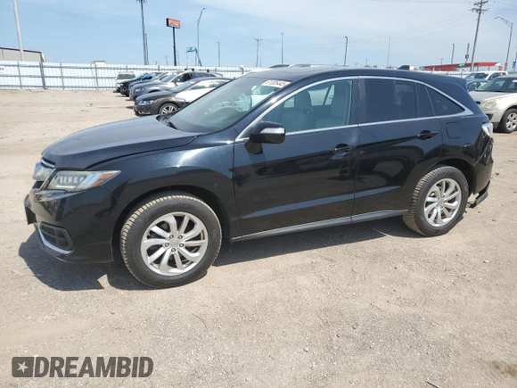 2016 Acura RDX Technology with VIN 5J8TB4H56GL012825, listed as a Copart auction lot 61005445 with 129,242 mi miles and Salvage title. Bid and sale history available at DreamBid. Image 1.