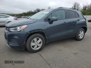 2021 Chevrolet Trax LT with VIN KL7CJLSM4MB365607, listed as a Copart auction lot 57070515 with 67,813 mi miles and Salvage title. Bid and sale history available at DreamBid. Image 1.