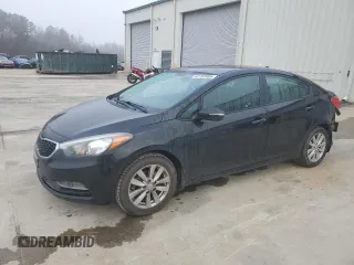 2014 Kia Forte LX with VIN KNAFX4A66E5214322, listed as a Copart auction lot 43783885 with 249,045 mi miles and Salvage Title. Bid and sale history available at carsss.com. Image 1.