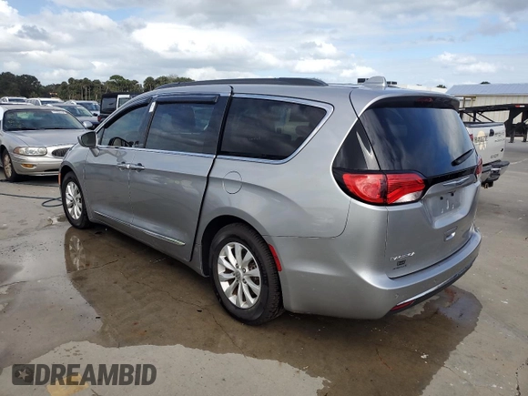2017 Chrysler Pacifica Touring L with VIN 2C4RC1BG2HR552731, listed as a Copart auction lot 75826124 with Not Provided miles and Salvage Title. Bid and sale history available at DreamBid. Image 2.