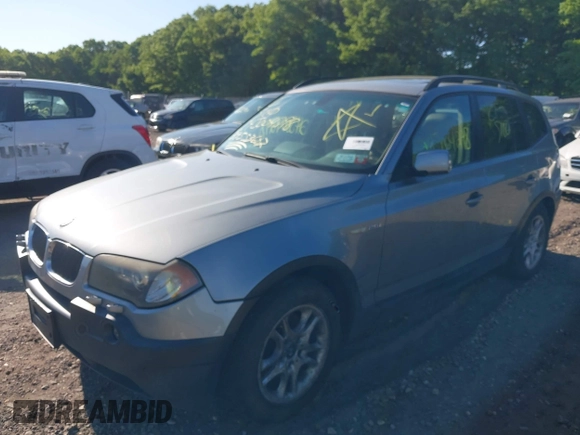 2004 BMW X3 2.5i with VIN WBXPA73464WB23362, listed as a IAAI auction lot 39553607 with Not Provided miles and . Bid and sale history available at DreamBid. Image 2.