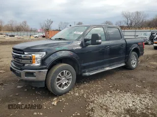 2019 Ford F-150 XL with VIN 1FTEW1E40KFC80332, listed as a Copart auction lot 50628765 with 37,897 mi miles and Salvage Title. Bid and sale history available at carsss.com. Image 1.