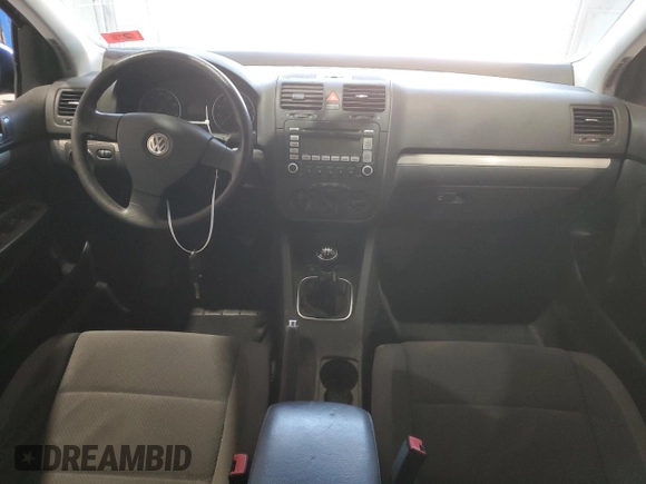 2007 Volkswagen Rabbit with VIN WVWCS71K87W213723, listed as a Copart auction lot 54161525 with 163,836 mi miles and Salvage title. Bid and sale history available at DreamBid. Image 8.