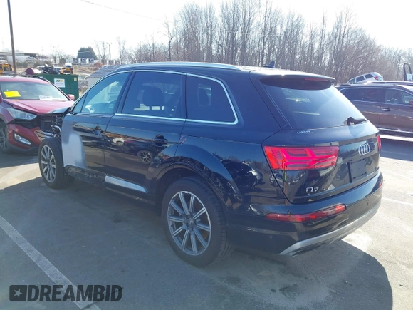 2019 Audi Q7 Premium Plus z VIN WA1LHAF76KD025846, wystawiony jako IAAI lot #41441861 z przebiegiem 79 937 mil mil oraz . Historia ofert i sprzedaży dostępna na DreamBid. Obrazek 3.