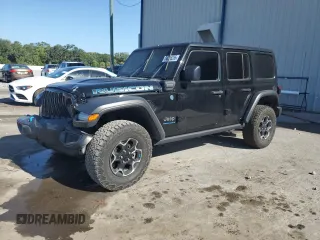 2023 Jeep Wrangler Rubicon z VIN 1C4JJXR62PW663711, wystawiony jako Copart lot #54816255 z przebiegiem 29 123 mil mil oraz Szkoda całkowita • Salvage title. Historia ofert i sprzedaży dostępna na DreamBid. Obrazek 1.