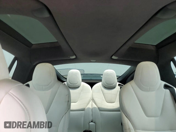 2020 Tesla Model X Long Range with VIN 5YJXCBE23LF302660, listed as a Copart auction lot 54181524 with 46,537 mi miles and Salvage Title. Bid and sale history available at DreamBid. Image 10.