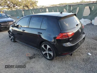 2015 Volkswagen GTI SE with VIN 3VW4T7AU1FM096646, listed as a Copart auction lot 83675134 with 79,900 mi miles and Salvage Title. Bid and sale history available at DreamBid. Image 2.