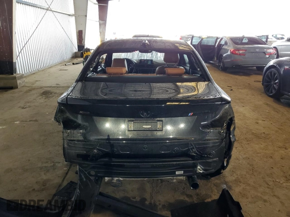 2021 BMW 2 Series M240i xDrive with VIN WBA2J7C03M7H75738, listed as a Copart auction lot 87224694 with 34,875 mi miles and Salvage Title. Bid and sale history available at carsss.com. Image 6.