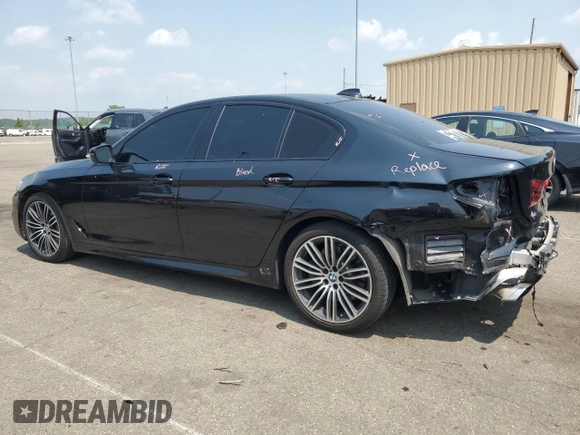 2019 BMW 5 Series 540i xDrive z VIN WBAJE7C55KWW20197, wystawiony jako Copart lot #58353645 z przebiegiem 50 431 mil mil oraz Szkoda całkowita • Salvage title. Historia ofert i sprzedaży dostępna na DreamBid. Obrazek 2.