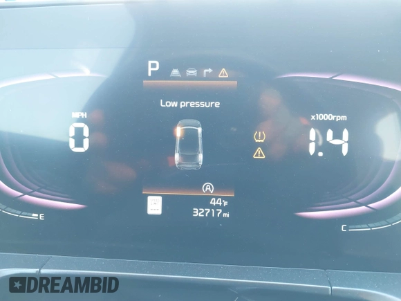 2023 Kia Telluride S with VIN 5XYP6DGC0PG402531, listed as a IAAI auction lot 41377916 with 32,717 mi miles and . Bid and sale history available at DreamBid. Image 7.