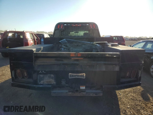 2017 Chevrolet Silverado 3500HD Work Truck with VIN 1GB4KYCY9HF198070, listed as a Copart auction lot 77012994 with 110,332 mi miles and Salvage Title. Bid and sale history available at carsss.com. Image 6.