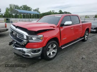 2020 Ram 1500 Laramie with VIN 1C6RREJM1LN246338, listed as a Copart auction lot 56049725 with 39,713 mi miles and Salvage title. Bid and sale history available at DreamBid. Image 1.