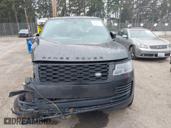 2020 Land Rover Range Rover HSE with VIN SALGS2RU6LA593221, listed as a IAAI auction lot 41848745 with Not provided miles and . Bid and sale history available at DreamBid. Image 12.