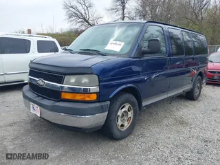 2004 Chevrolet Express Passenger with VIN 1GBFG15T441159106, listed as a IAAI auction lot 41999210 with 245,286 mi miles. Bid and sale history available at carsss.com. Image 19.