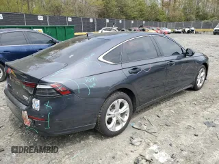 2023 Honda Accord LX with VIN 1HGCY1F2XPA023733, listed as a Copart auction lot 52509365 with 99,663 mi miles and Salvage Title. Bid and sale history available at DreamBid. Image 3.