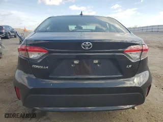2022 Toyota Corolla LE with VIN 5YFEPMAE9NP380309, listed as a Copart auction lot 51292385 with 18,273 mi miles and Salvage Title. Bid and sale history available at carsss.com. Image 6.