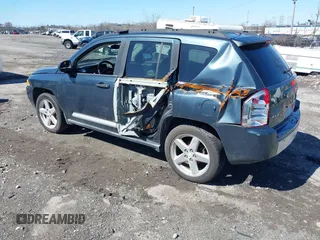 2007 Jeep Compass Limited with VIN 1J8FF57W07D274004, listed as a IAAI auction lot 41853934 with 155,543 mi miles. Bid and sale history available at carsss.com. Image 3.