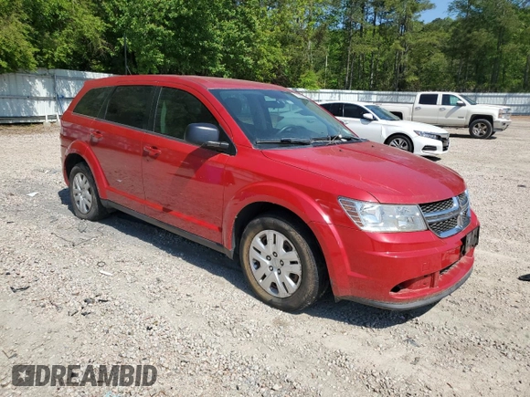 2013 Dodge Journey American Value with VIN 3C4PDCAB7DT695249, listed as a Copart auction lot 53935505 with 178,694 mi miles and Clean title. Bid and sale history available at DreamBid. Image 4.