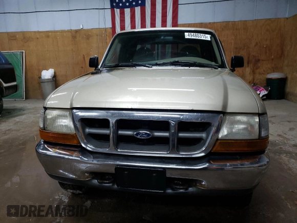 1999 Ford Ranger XLT z VIN 1FTZR15X8XPC01171, wystawiony jako Copart lot #49480315 z przebiegiem 137 760 mil mil oraz Czysty tytuł • Clean title. Historia ofert i sprzedaży dostępna na DreamBid. Obrazek 5.
