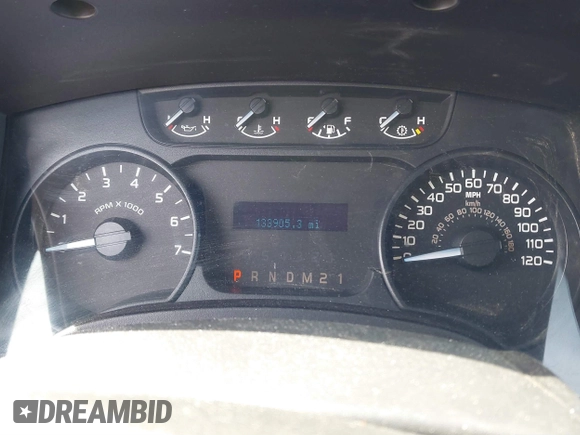 2012 Ford F-150 XL with VIN 1FTFX1EF7CFA24080, listed as a IAAI auction lot 41690141 with 133,905 mi miles. Bid and sale history available at carsss.com. Image 7.